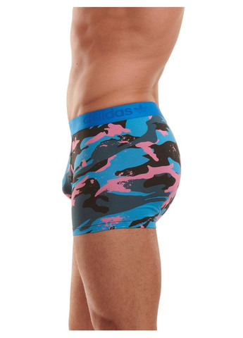 Набір 2 шт боксерки чоловічі труси Adidas Originals Mens Trunk Comfort Flex Cotton Black/Camo Prin (338590056)