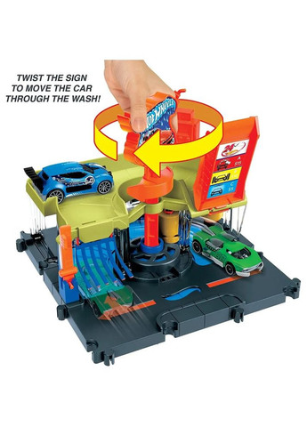 Трек City Downtown Автомийка HDR27 Hot Wheels (322035869)