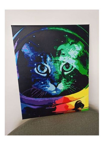 Картина за номерами Котонавт Riviera Blanca для малювання на полотні із акриловими фарбами для творчості. ProDobro (367090541)