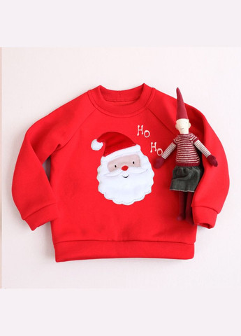 Теплый новогодний свитшот с Дедом Морозом унисекс Ladan (301026517)