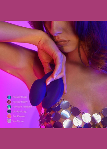 Виброяйцо с вакуумной клиторальной стимуляцией Love To Love Wonderlover MIDNIGHT INDIGO No Brand (303884270)