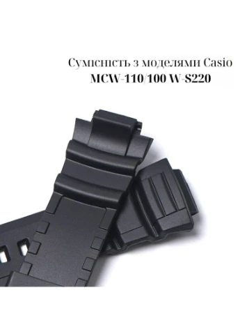 Ремінець для AE-2100 Black BK Casio (377478727)