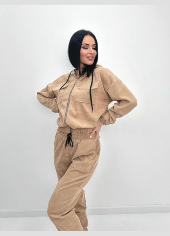 Вельветовый костюм-двойка Fashion Girl (300775457)