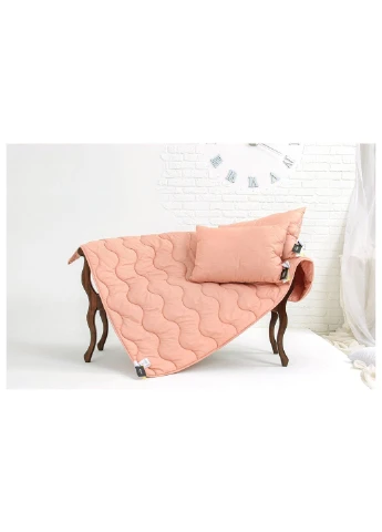 Одеяло антиаллергенное 3M Thinsulate всесезонное №1731 Eco Light Coral 110x140 см (ek44878) Mirson антиалергенна 3M Thinsulate всесезонна №1731 Eco L (392676269)