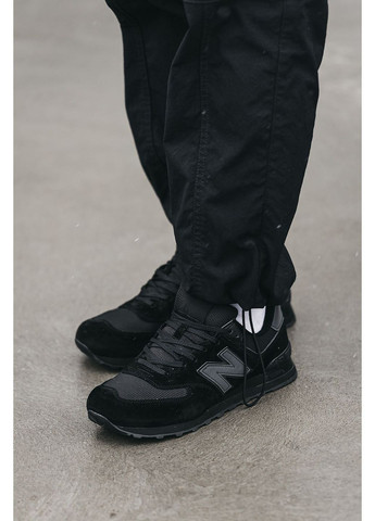 Чорні Осінні кросівки чоловічі No Brand