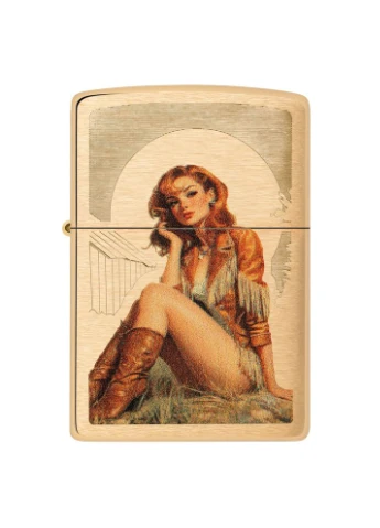 Запальничка 204B Cowgirl Design Zippo (385807474)