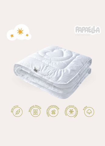 Ковдра дитяча зимова 100х135 см PAPAELLA антиалергенна для дітей в дитяче ліжечко тепла IDEIA (334726671)