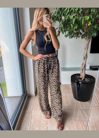 Жіночі леопардові штани No Brand (339507930)