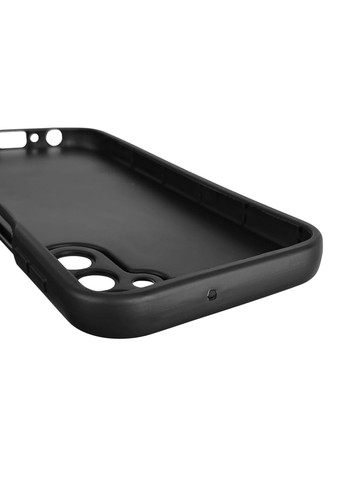 Чехол силиконовый Soft Touch для Galaxy A24 (SM-A245F) черный (Полная защита камеры) Samsung (366390269)