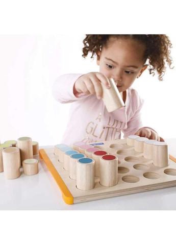 Сортер Набор деревянных блоков Manipulatives Цилиндры (G6734) Guidecraft (323118808)