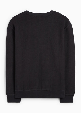 Чорний світшот C&A однотонний (364825981)