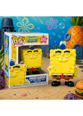 Игровая фигурка POP! серии Губка Боб Квадратные Штаны - Губка Боб (улыбается) Funko (394841239)