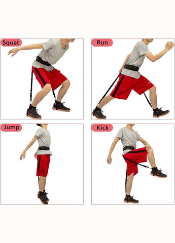 Эспандер для ног и приседаний трубчатый для фитнеса Vertical High Jump Trainer (1756375351) No Brand (333828179)