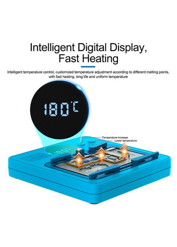 Нижній підігрів T12B-IP5 для ремонту плати iPhone 13 / 13 Mini / 13 Pro / 13 Pro Max / A15 Sunshine (322566770)