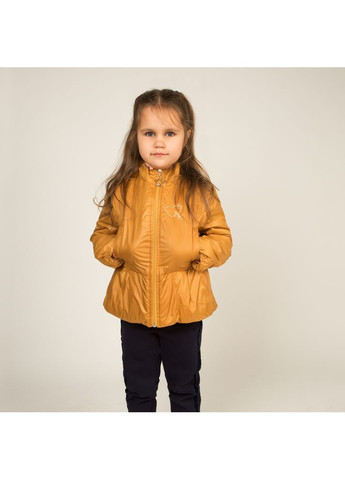 Золота демісезонна куртка демісезонна для дівчат модний карапуз Trendy Tot 03-00458_000006620
