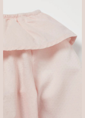 Розовая спортивная, повседневный, кэжуал рубашка однотонная H&M