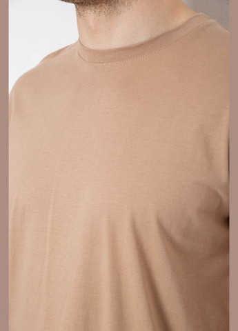 Бежевая футболка мужская базовая, Andi