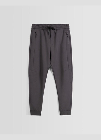 Темно-серые брюки Bershka