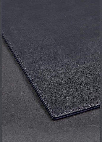 Накладка на стіл керівника - Шкіряний бювар 1.0 Темно-синій (A-027163) BlankNote (332212325)