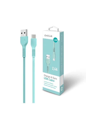 Кабель USB to Type-C 1.2м Mint (1283126518256) ACCLAB (323097517)