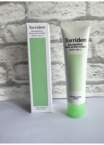 Солнцезащитный тонировочный крем Balanceful Tone-up Sun Cream, SPF 50+ PA++++, 60 мл Torriden (369569432)