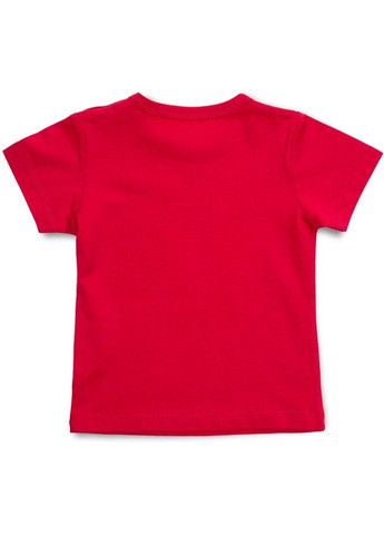 Фуксиновая демисезонная футболка детская с зайчиком (57853-98g-fuchsia) Bimini