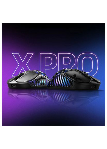Мышка (GSXPRO_BLK) GravaStar Mercury X Pro 8K Wireless/Bluetooth/USB Black (366645383)