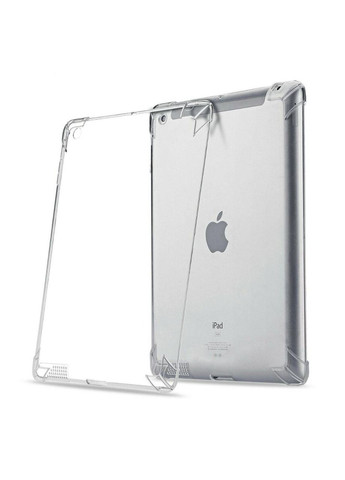 Силиконовый чехол бампер Silicone для планшета Apple iPad 2 / iPad 3 / iPad 4 Clear Primolux (302317978)