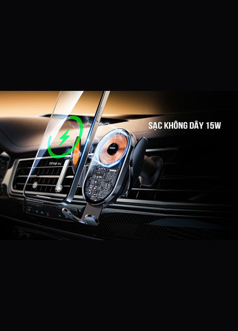 Держатель RM-C17i 15W Wireless AirVent Car Holder Black Remax (333031865)