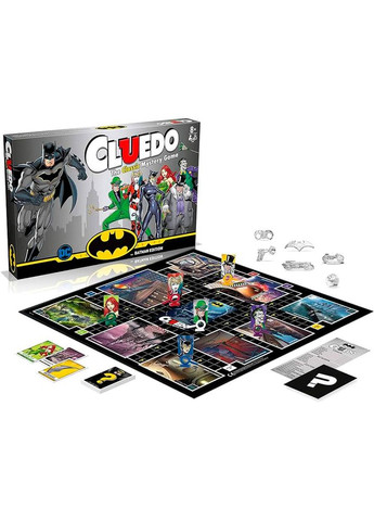 Настільна гра DC COMICS Batman Cluedo (WM00839-EN1-6) Winning Moves (332613779)