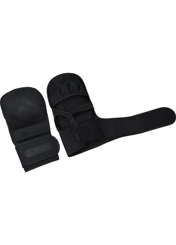 Тренувальні рукавиці шкіра RDX RDX GRAPPLING GLOVES SHOOTER T-15 (393469735)
