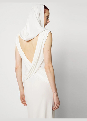 Белое платье Alberta Ferretti