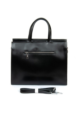 Жіноча шкіряна сумка класична 5052 black Alex Rai (302370550)