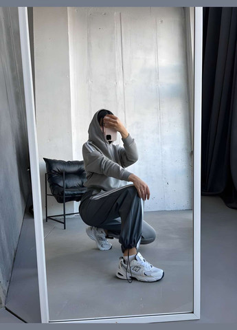 Весенний спортивный костюм с лампами петля футер, женский костюм... No Brand (329890470)