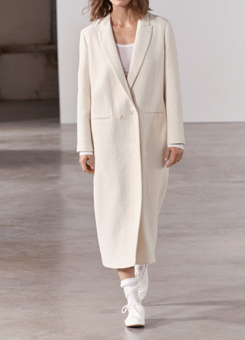 Молочное демисезонное Пальто Zara