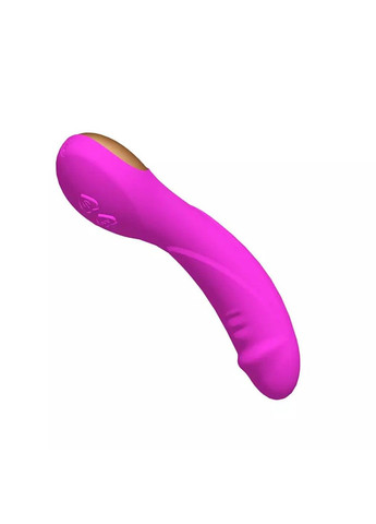 Вібратор для стимуляції зони G та клітора (USB, фіолетовий) We Love (284278496)