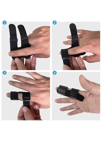 Бандаж з Алюмінієвою Шиною для Фіксації Пальца Лівої або Правої Руки M179 Після Переломів та Інших Травм 1шт. (5024439) ToeLab (303621322)