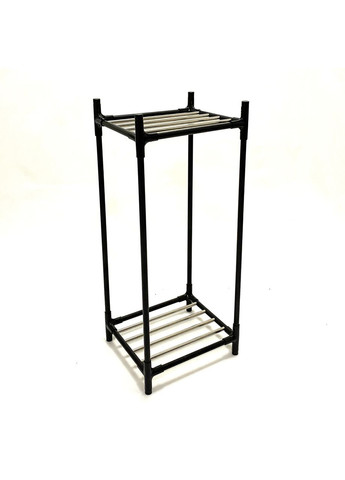 Двухуровневая подставка под бутыли 19 л Tandem Plus, металлическая, черная, на 2 бутыли Metaplant (306712452)