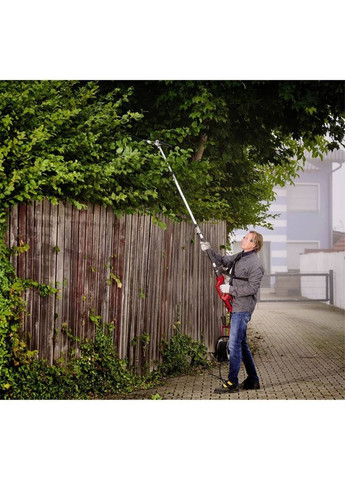 Кусторез высоторез телескопический GC-HC 90/2046 T 900Вт - набор из 2 насадок: кусторез 460мм и пилочка 200мм 6.1кг Einhell (315502626)