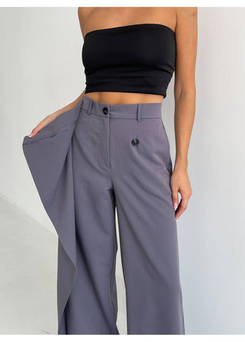 Жіночі брюки палаццо з ефектом запаху MonCher (351554798)