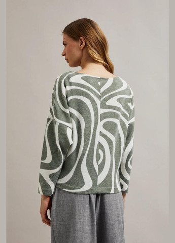 Оливковий зимовий светр Moodo