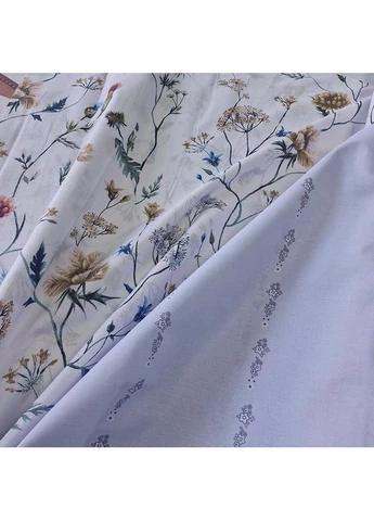 Постельное белье Бязь Люкс Цветочный эликсир MERISET - Двуспальное на резинке Верховинка MS-560863 (403309650)