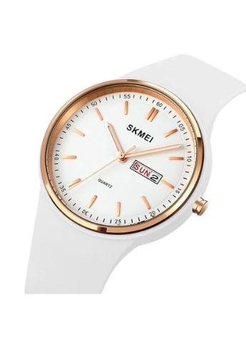 Женские Часы На Руку Механические Белые С Золотом Vivo White Seli Skmei (392704660)