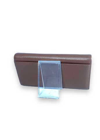 Жіночий гаманець шкіряний 3 відділення 8 осередків для карт розмір: 18.5*10*3 см світлокоричневий Cardinal (266911733)