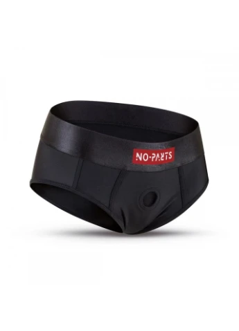 4207 / NP-03-BLK-M Трусы для страпона No-Parts Robin, черные, M No Brand (303910528)