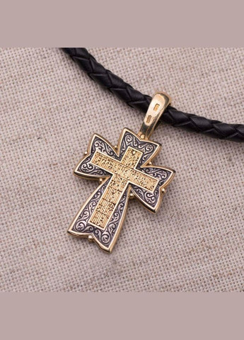 Православный крест (чернение,позолота) 131458 Oniks (264022498)