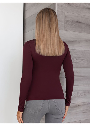 Базовый женский лонгслив с драпировкой Fashion Girl Sweet (361064586)