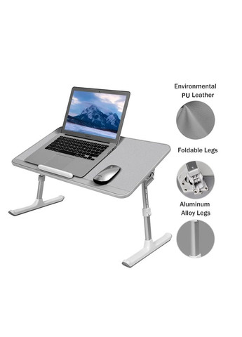 Столик для ноутбука AL33 600×330 Grey, Laptop Table VHG (334305189)