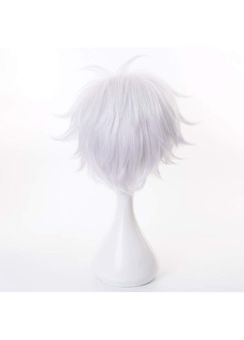 Парик мужской косплей аниме Gintama серый No Brand (367166082)