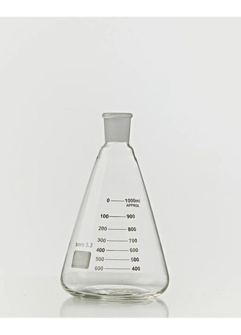 Колба коническая 1000 мл с метками и шлифом 29/32 Склоприлад (368152412)